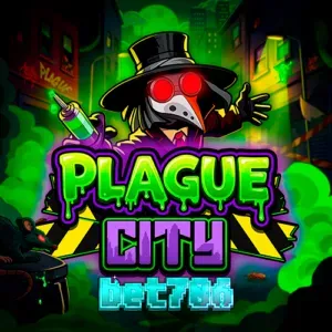 Plague City স্লট গেমের মোবাইল ইন্টারফেস এবং গ্রিড লেআউট